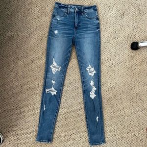 American Eagle Super Hi-Rise Jegging